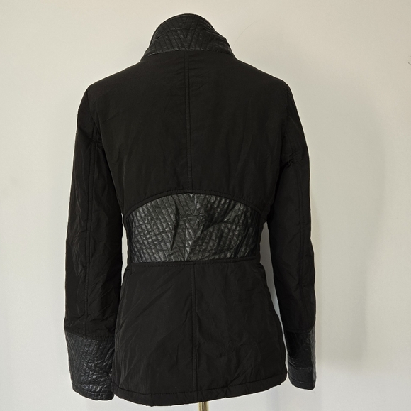 DANIER leather and polyester black jacket. Size XXS (seems a bit bigger) - Picture 9 of 15